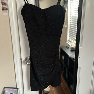 Black sparkly dress
